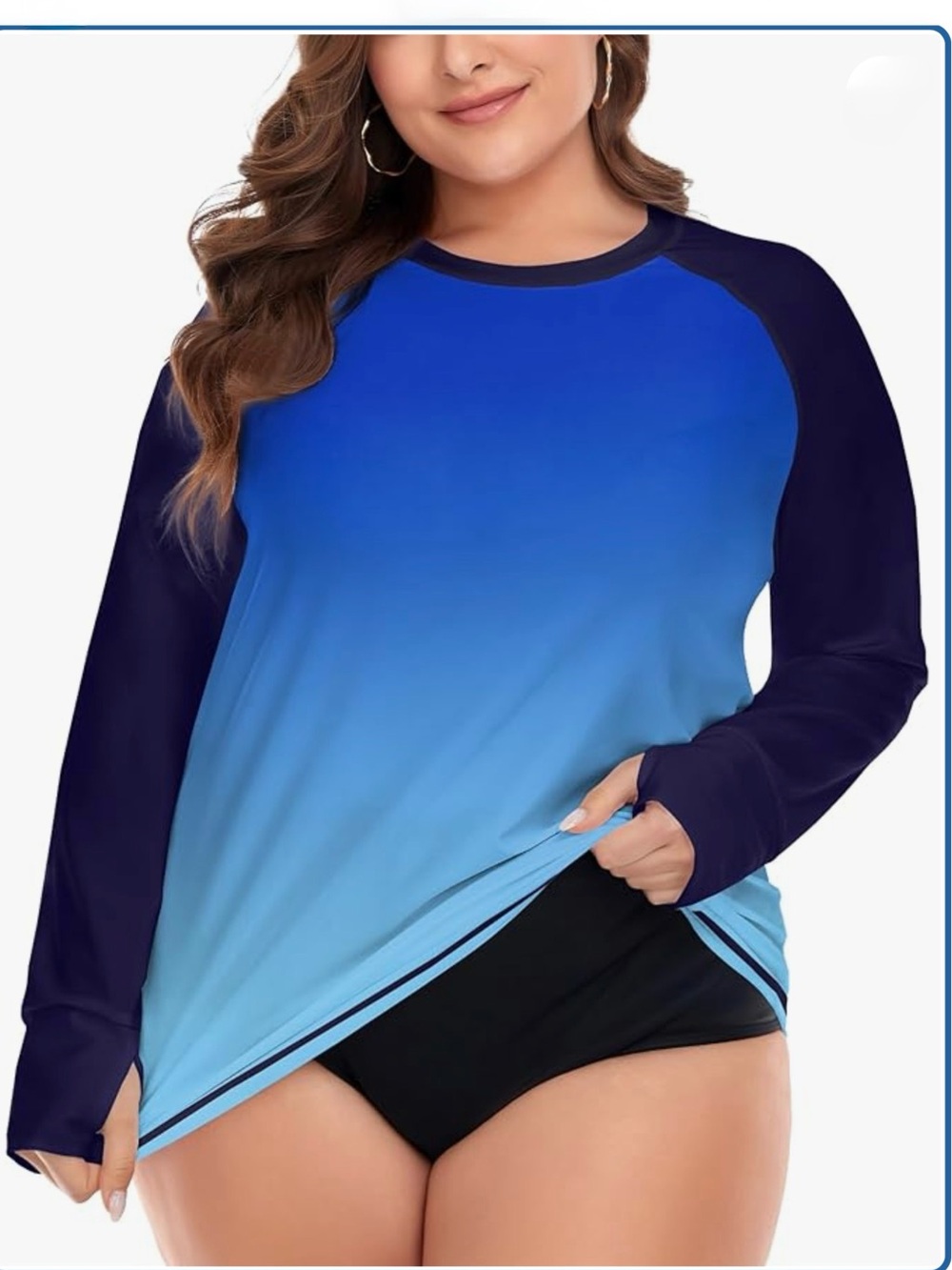 Swim Top with UPF 50+ Sum Protection